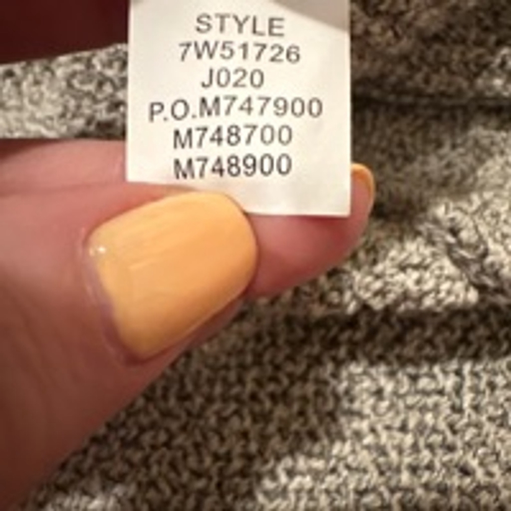 Women's Lucky Brand Gray Wrap Cardigan Size L - Picture 7 of 7